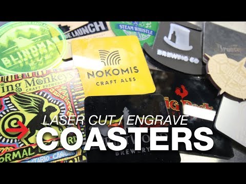 Laser Engrave Coasters | Acrylic Coasters | Wooden Coasters