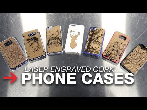 Laser Engraved Phone Case | Cork Phone Case | Speedy 400