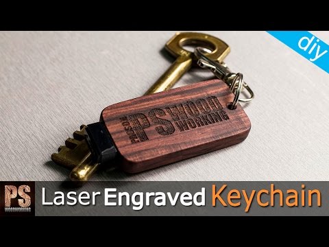 Laser Engraved USB Keychain