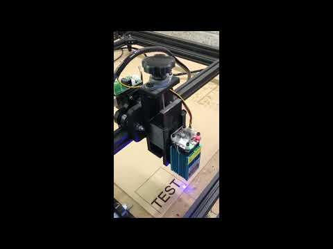 Laser Quick change and fine tuning Z axis slider