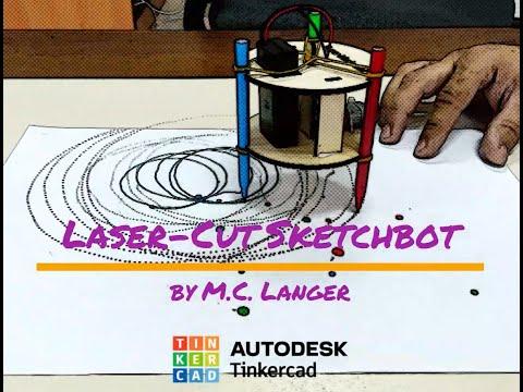 Laser-Cut Sketchbot