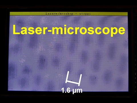 Lasermikroskop mit Arduino / DIY laser microscope using arduino