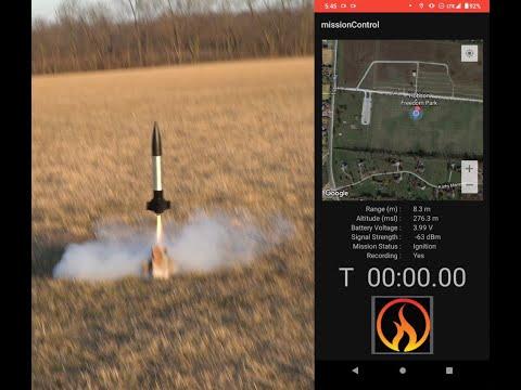 Launch and Track Your Model Rockets Using Android App!