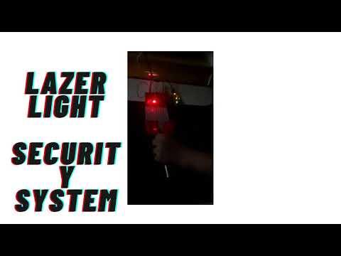 Lazer light security system