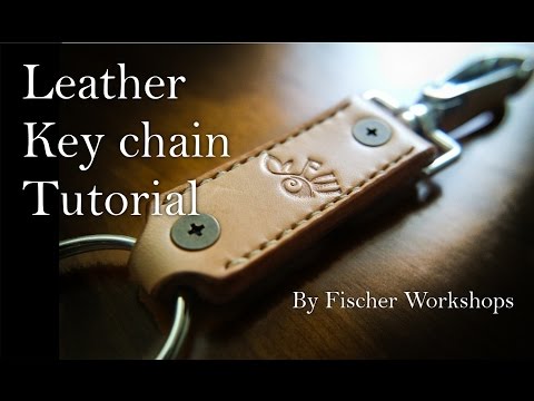 Leather Keychain Tutorial