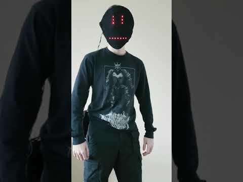 Led Mask with voice control (Test)