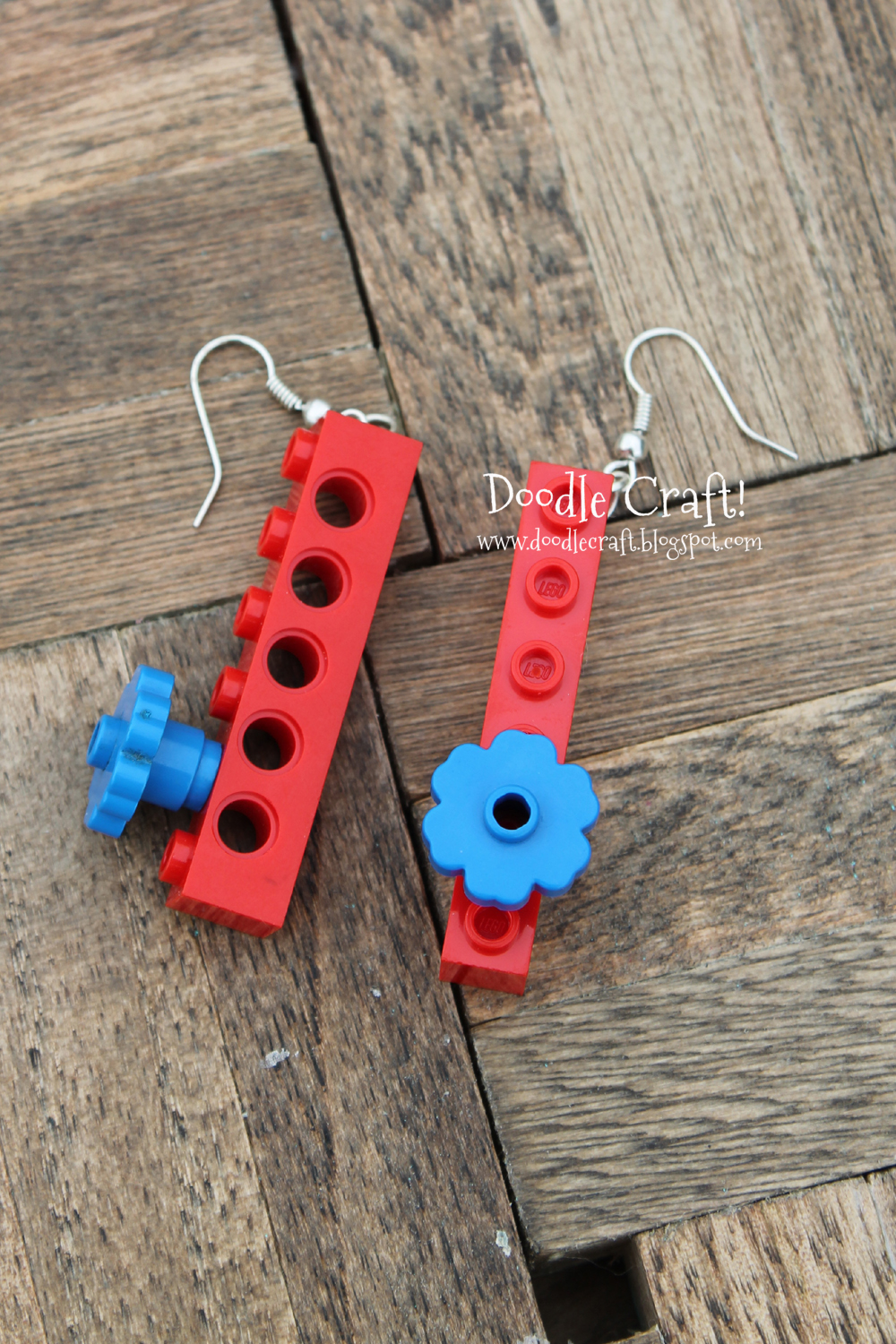 Lego Earrings easy to make (7).JPG