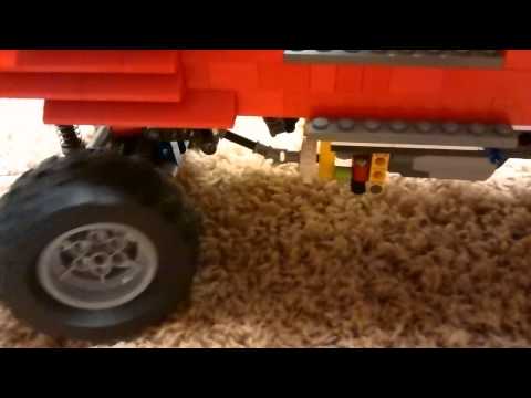 Lego RC truck with manual transmission