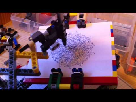 Lego Spirographer V1.1 - Pantograph Arms Modification