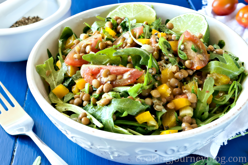 Lentil salad &ndash; Vegan recipes2.jpg