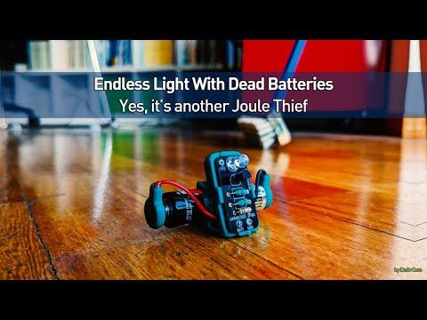 Less than 0,5 volt Joule Thief without toroid