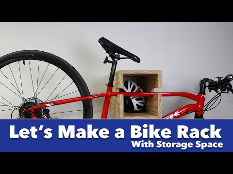 Let's Make a Shelf That Doubles as a Bike Rack