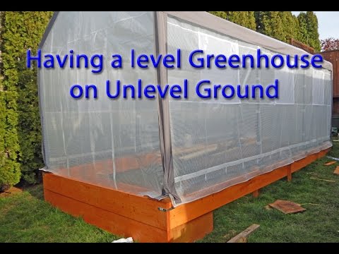 Leveling a Greenhouse