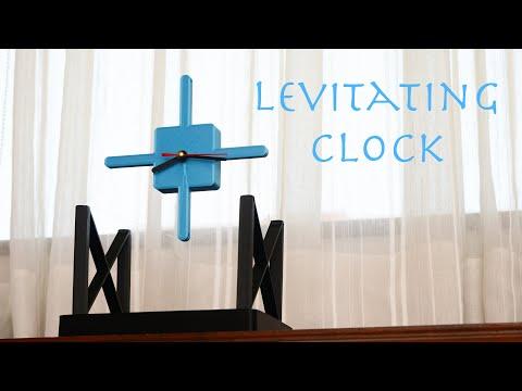 Levitating clock