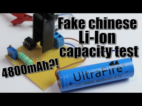 Li-Ion Capacity Test || DIY constant current load