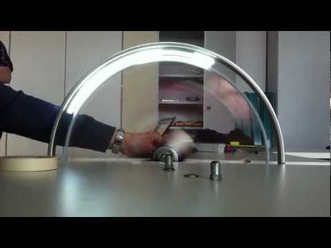 Light Emitting Wheel Diodes - Prototype - First Test