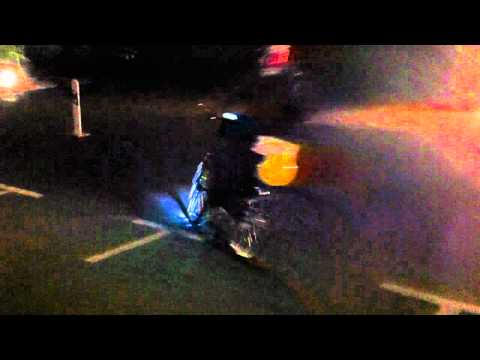 Light Emitting Wheel Diodes - Rewoorims - Test drive by night 2