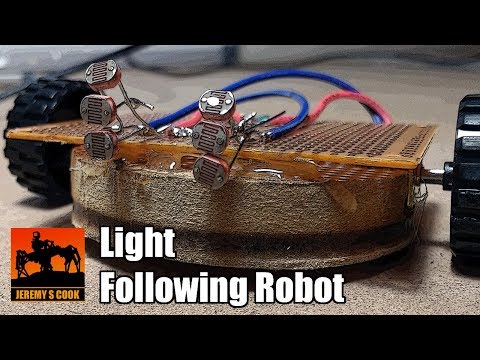 Light Following Robot