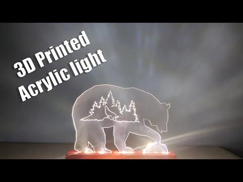 Light Up Your Space: DIY 3D Printed Acrylic Desk Lamp Tutorial