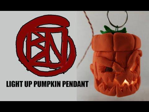 Light up Pumpkin Pendant