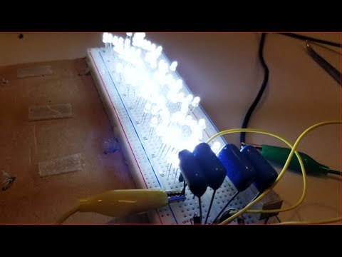 Lighting LEDs directly from AC