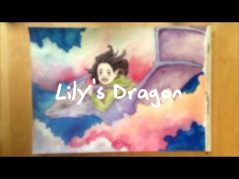 Lily's Dragon Watercolor Speedpaint.