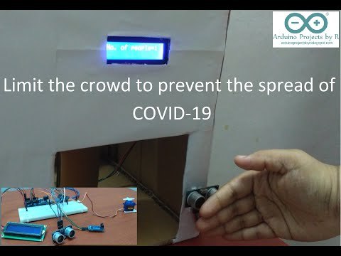 Limit the crowd to prevent the spread of COVID-19 #COVID19DetectProtect