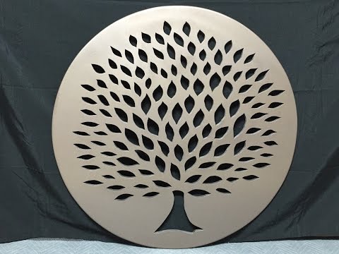 Limited  tools wall art project - Tree Silhouette