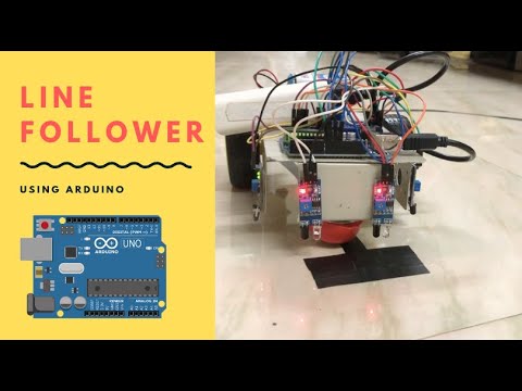 Line Follower Using Arduino With Code | Easy DIY Project