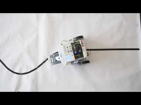 Line follower robot using evive, smart phone and 1sheeld