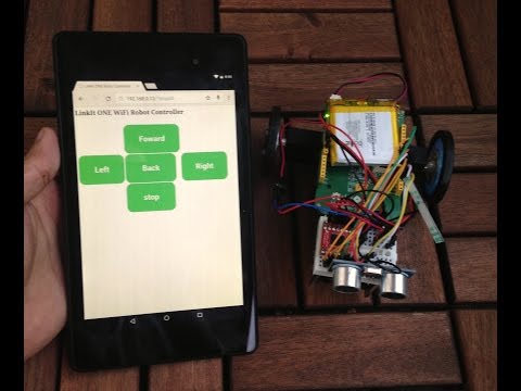 LinkIt ONE Wi-Fi Controlled Robot