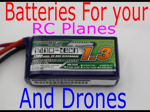 Lithium Batteries For Your RC Planes Or Drones