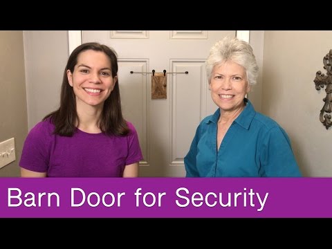 Little Barn Door for Home Security