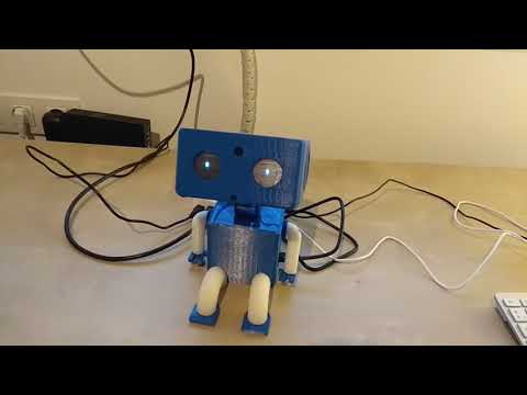 Little Timmy Robot face tracking, Raspberry Pi and Arduino