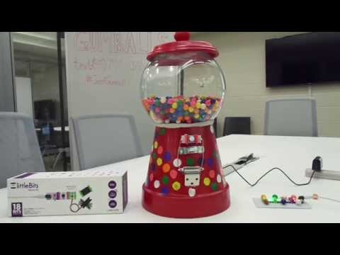 LittleBits Gumball Machine