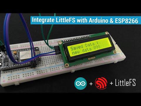 LittleFs with ESP8266 to Read, Write, and Delete Data on Flash Memory of NodeMCU