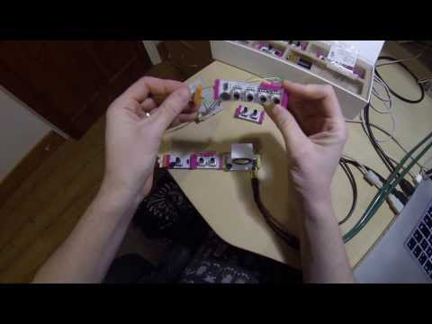 Littlebits MIDI keyboard demo