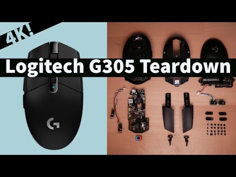 Logitech G305 - 4K Tear down Real time