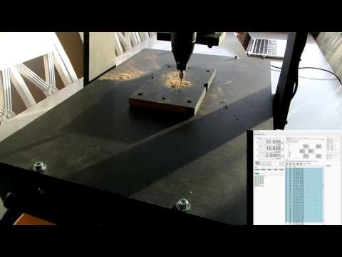 Low Budget CNC Router Demo