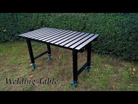 Low Budget Welding Table Built