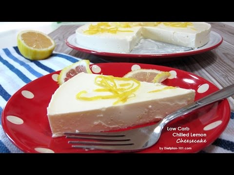 Low Carb Chilled Lemon Cheesecake | Dietplan-101.com