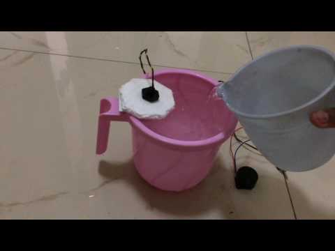 Low Cost Water Overflow Alarm For Paddy And Water Tank...