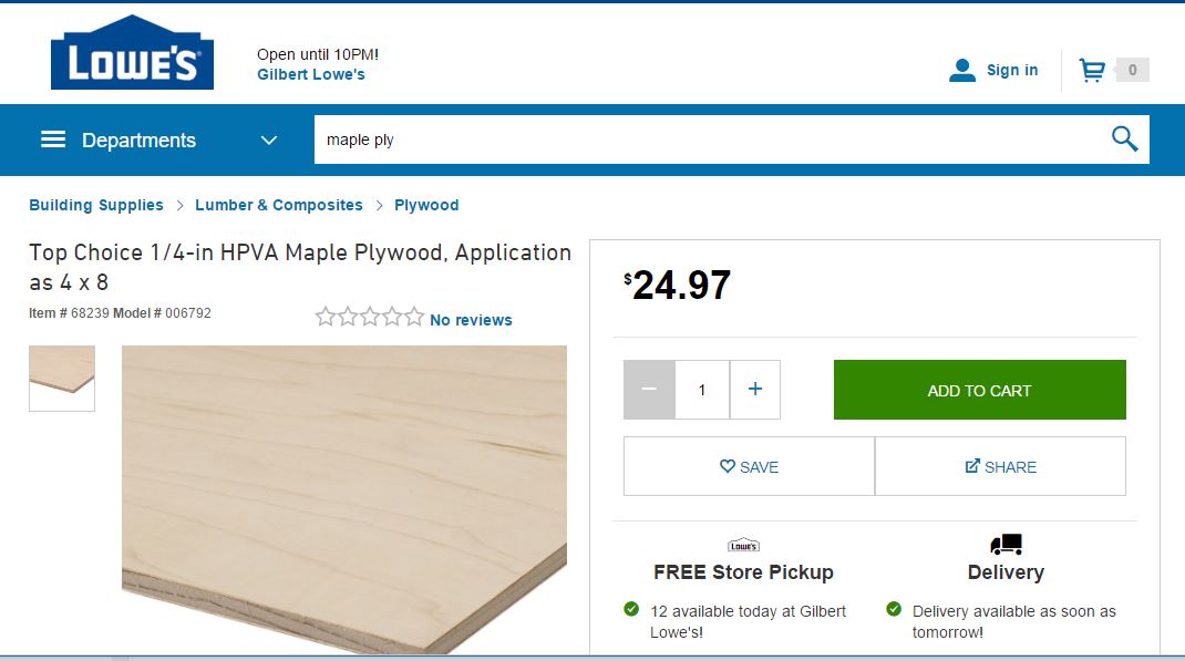 Lowes Maple Plywood.JPG