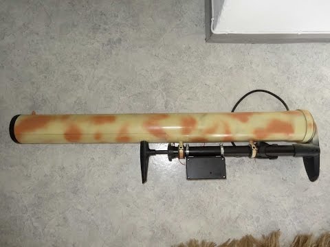 Luftdruck NERF-Panzerfaust / homemade air pressure bazooka
