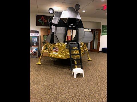 Lunar Lander 1/3 size model for vbs Kids