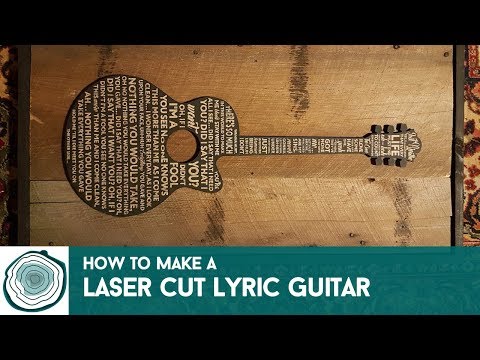 Lyric Engraved Guitar Hanger