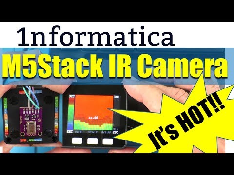 M5Stack IR Thermal Camera CJMCU-833 AMG8833 Infrared Array Imaging Sensor Grid-EYE Electronics