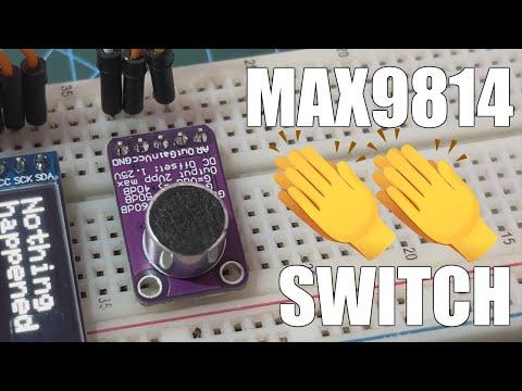 MAX9814 CLAP SWITCH with Raspberry Pi PICO 2