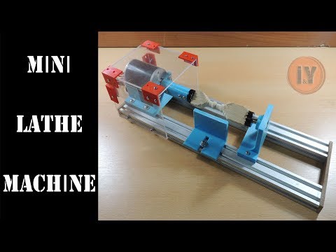 MINI LATHE MACHINE FOR WOODWORKING - CHEAP &amp;amp; CHIC