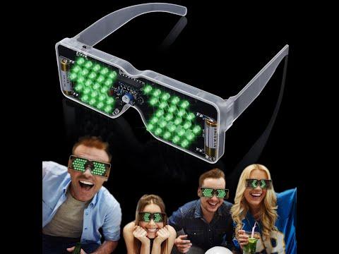 MIOYOOW LED Light Up Glasses DIY Soldering Practice Kit